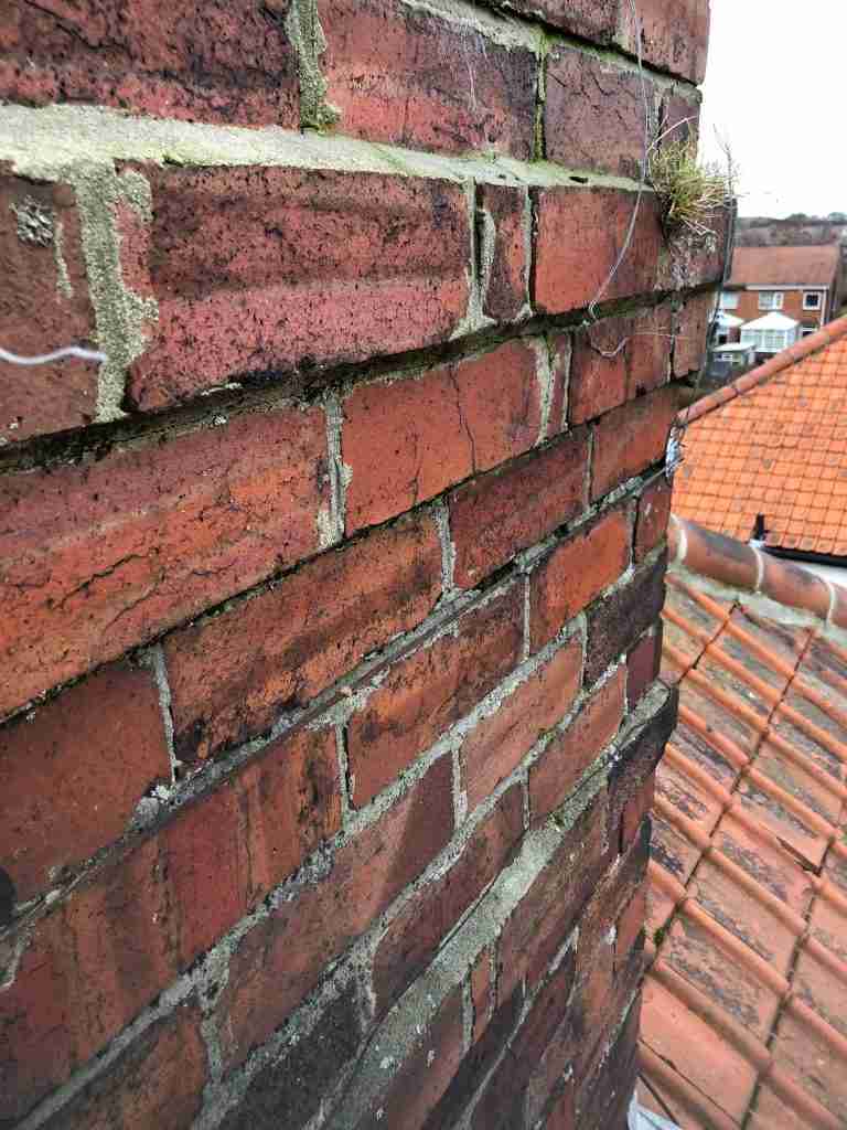 Damaged Chimney