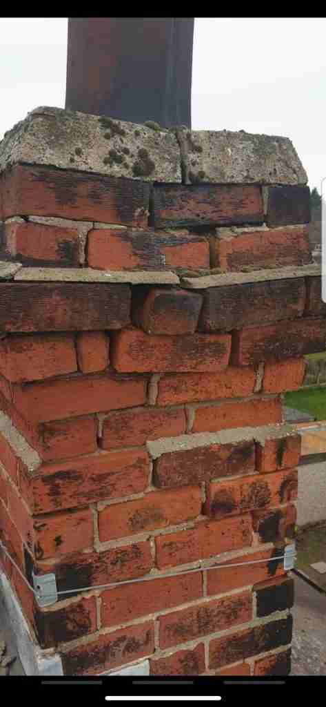 Damaged Chimney
